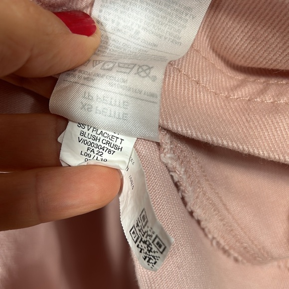 BANANA REPUBLIC Utility Summer Belted Dress 100% Cotton in Pink Size XS - Picture 10 of 10